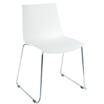 Faro Polypropylene Skid Bistro Chair